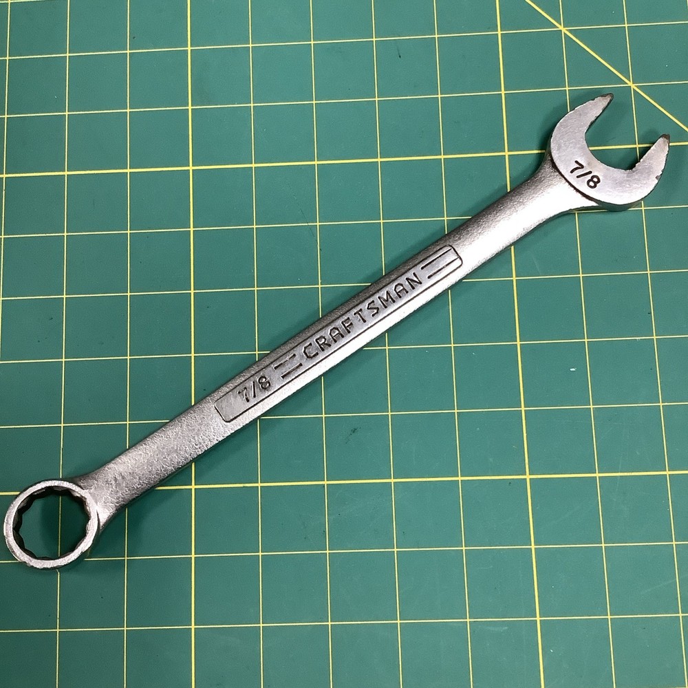 Vintage Craftsman -VV- 44703 7/8” Combination Wrench USA