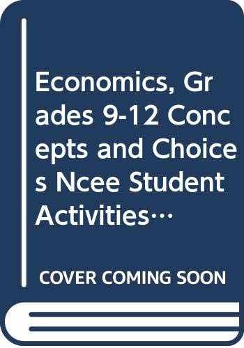 Economics: Concepts and Choices: Ncee - Paperback, by Holt Mcdougal - Very Good