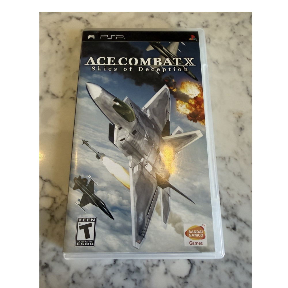Ace Combat X: Skies of Deception Sony PSP UMD Manual NTSC-U/C T 2006 Namco - CIB-image