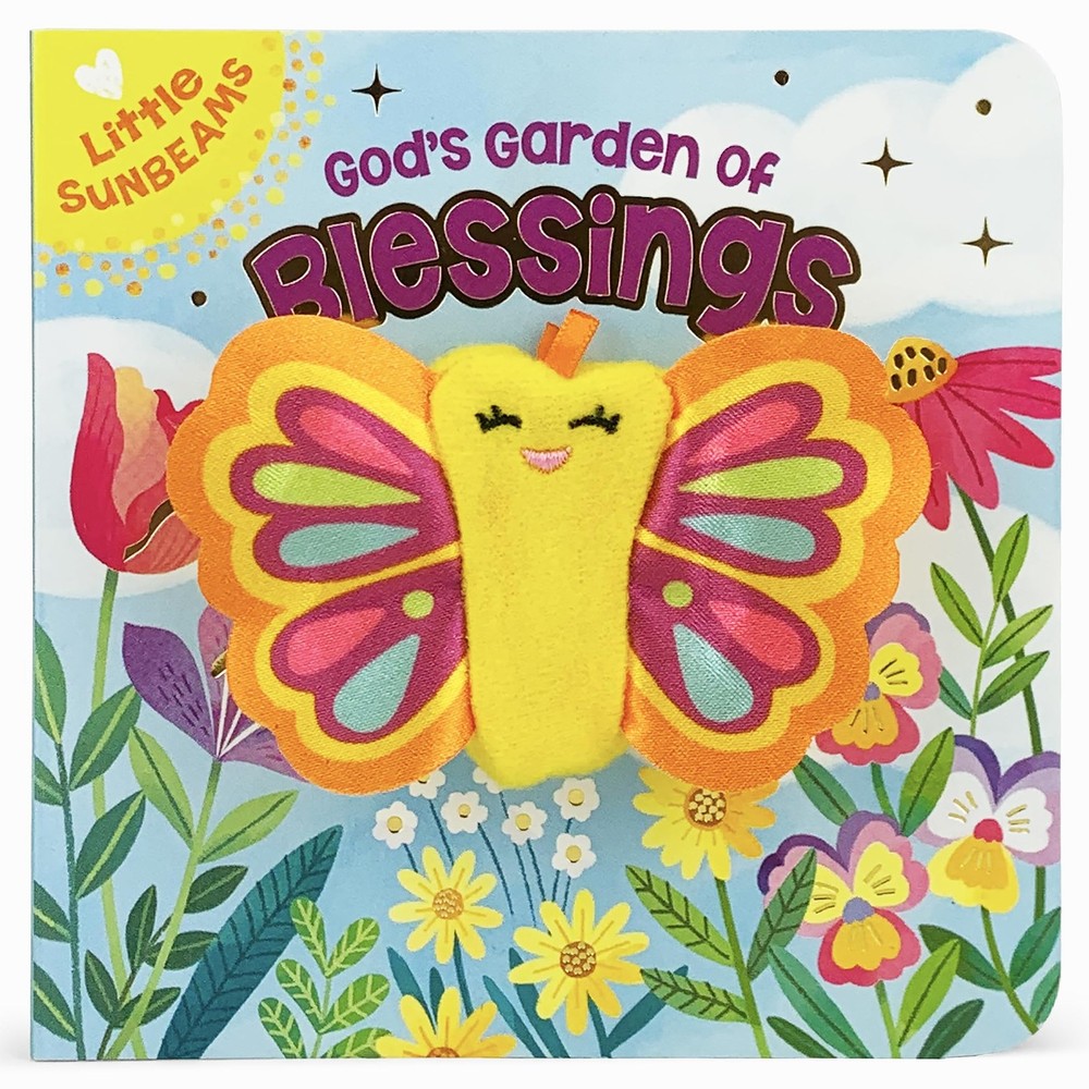 God's Garden of Blessings - Finger Puppet Board Book for Easter Basket Stuffer,,