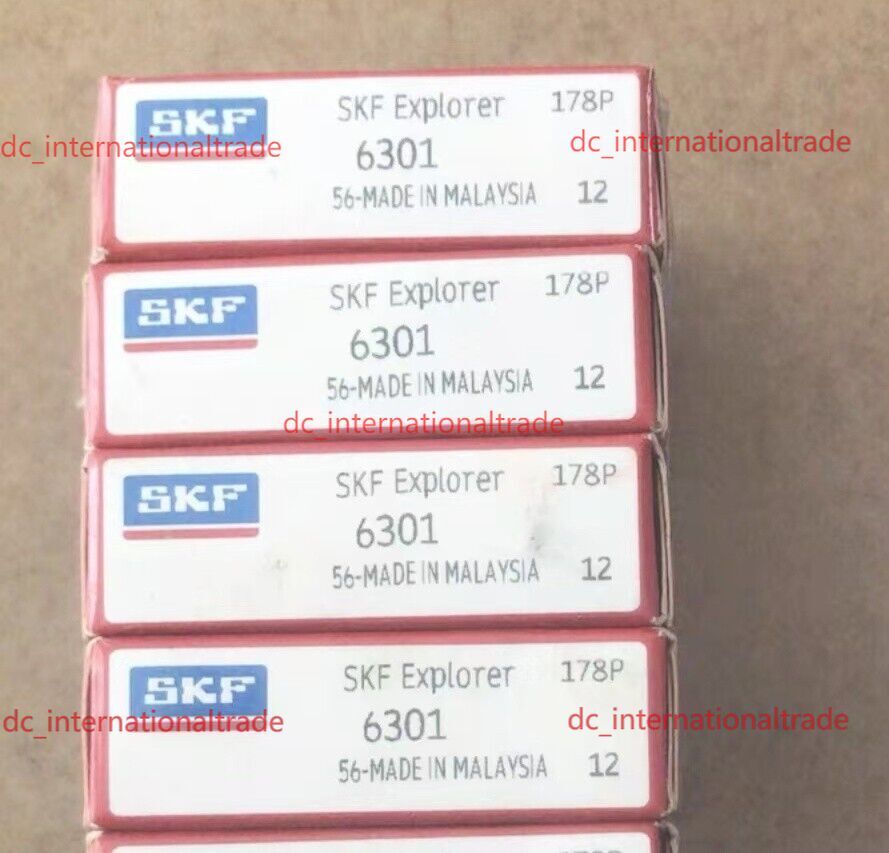 NEW SKF 6301 single row deep groove ball bearing 1PCS #PA