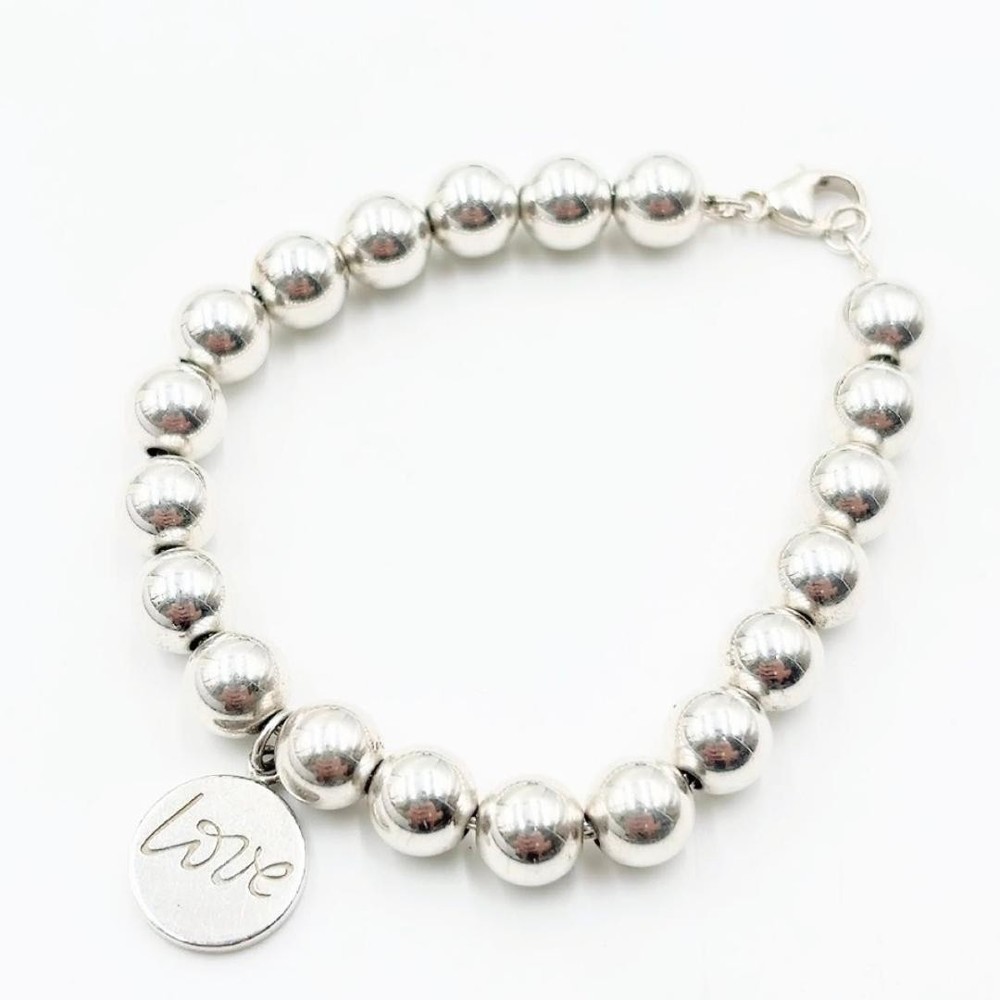 Tiffany Paloma Picasso Love Hardware Ball Bracelet Rare New Condition