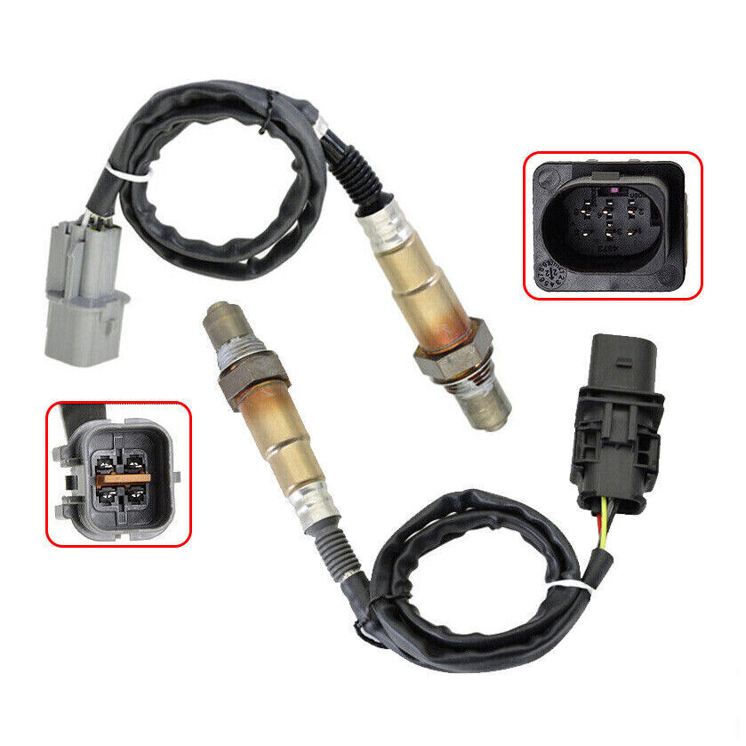 2PCS Oxygen O2 Sensor Upstream & Downstream for Kia Rio Soul Hyundai Accent