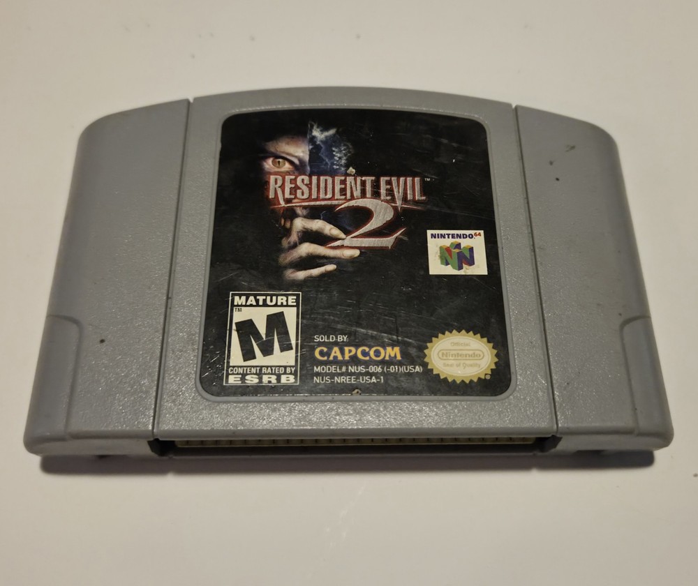 UNTESTED Resident Evil 2 (N64 1999) Authentic