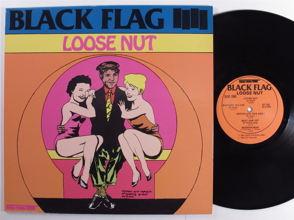 BLACK FLAG Loose Nut SST LP 1st pressing d