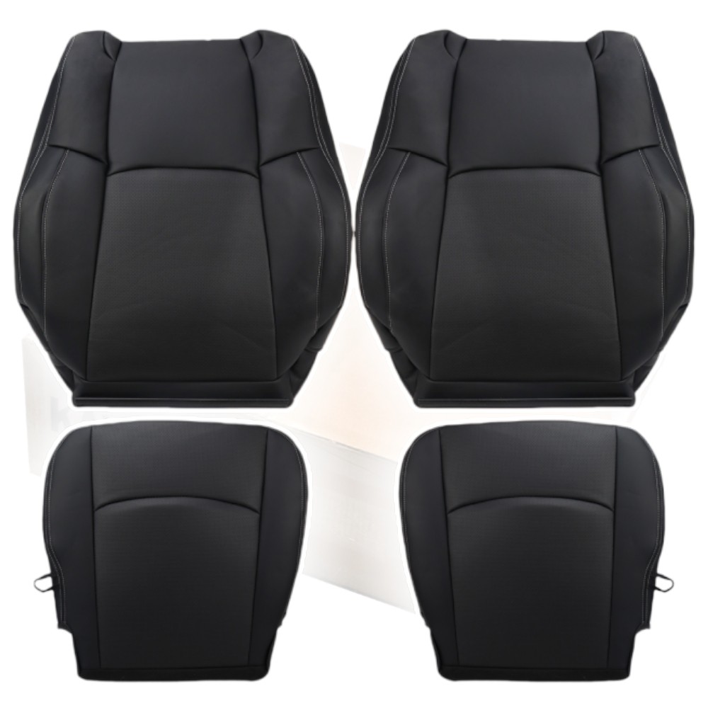 2013-2018 For  Ram 1500 2500 Laramie Perf Leather Seat Cover Cover Black
