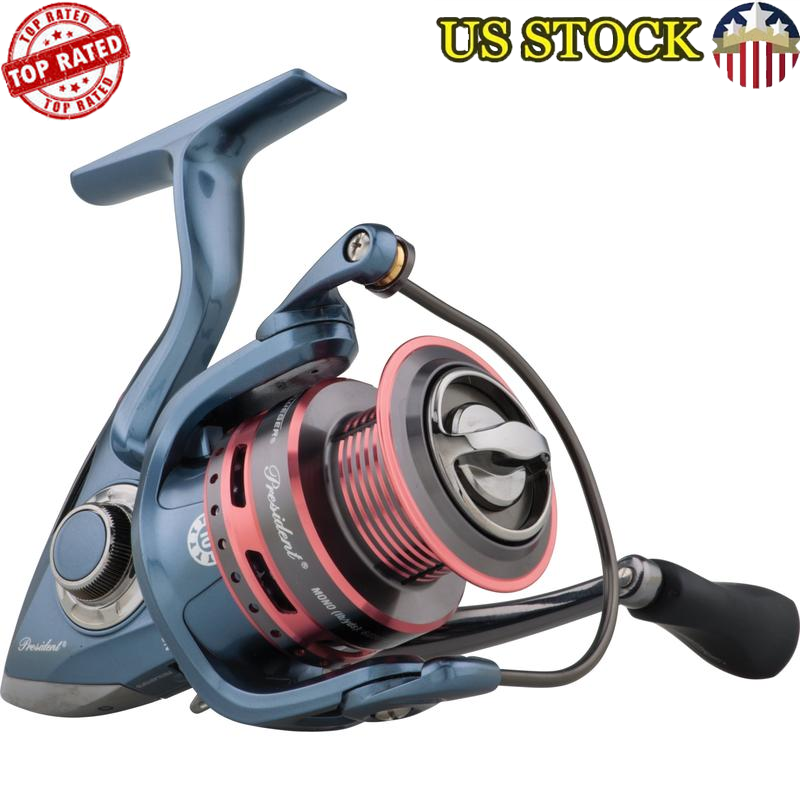 Smooth Operation Size 35 Spinning Reel 10 Ball Bearings Lightweight Fishing New