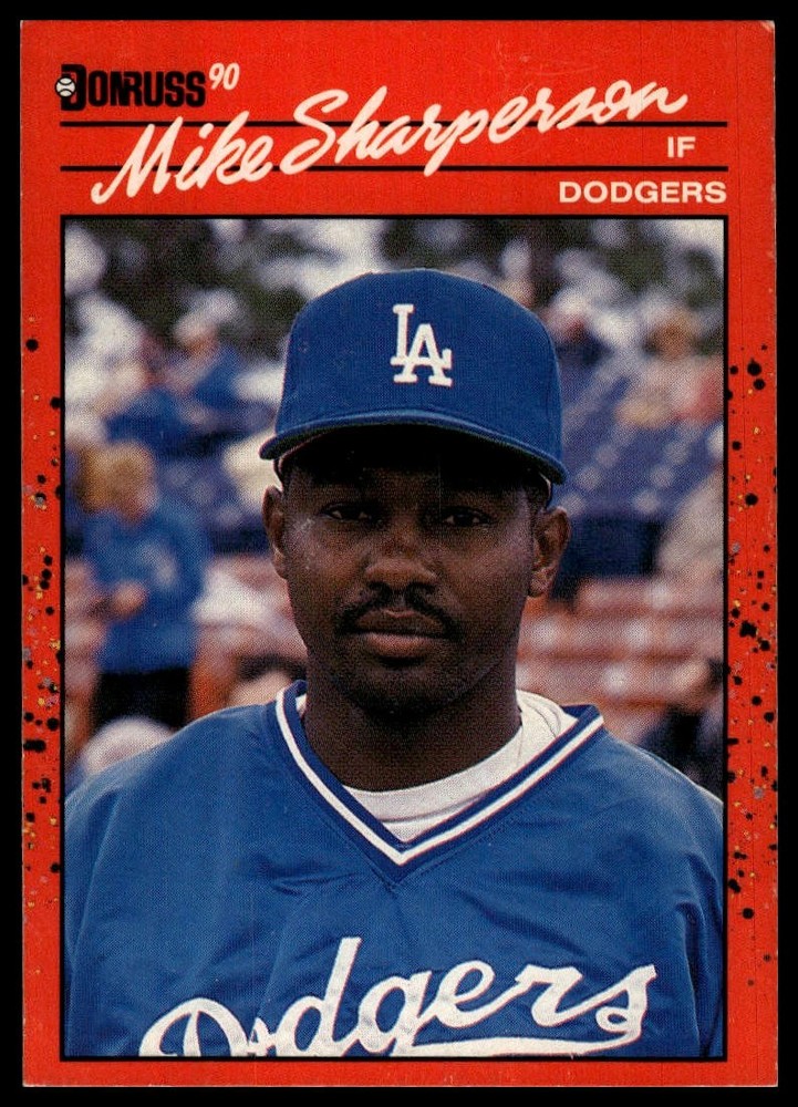 1990 Donruss #603 Mike Sharperson