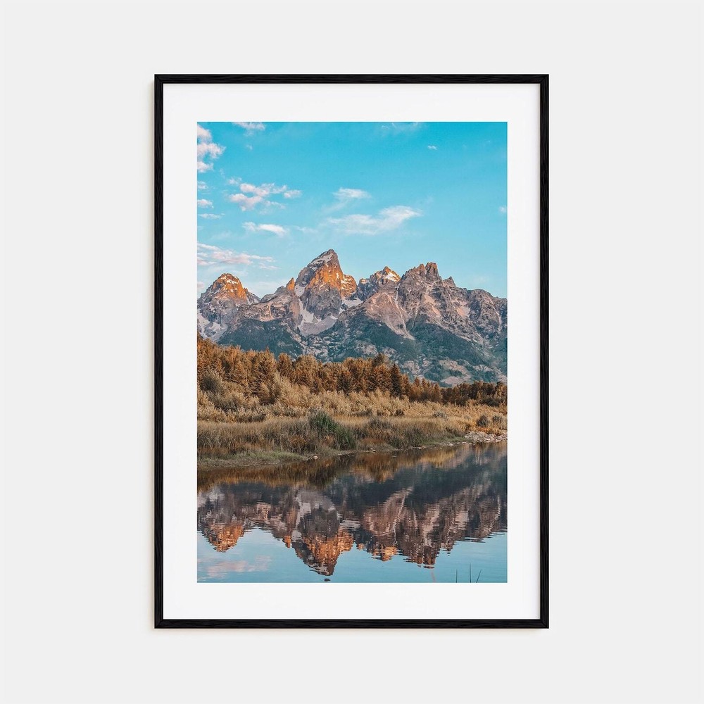 Jackson Hole Colorful Poster Print Jackson Hole Photo Wall Art Jackson Hole