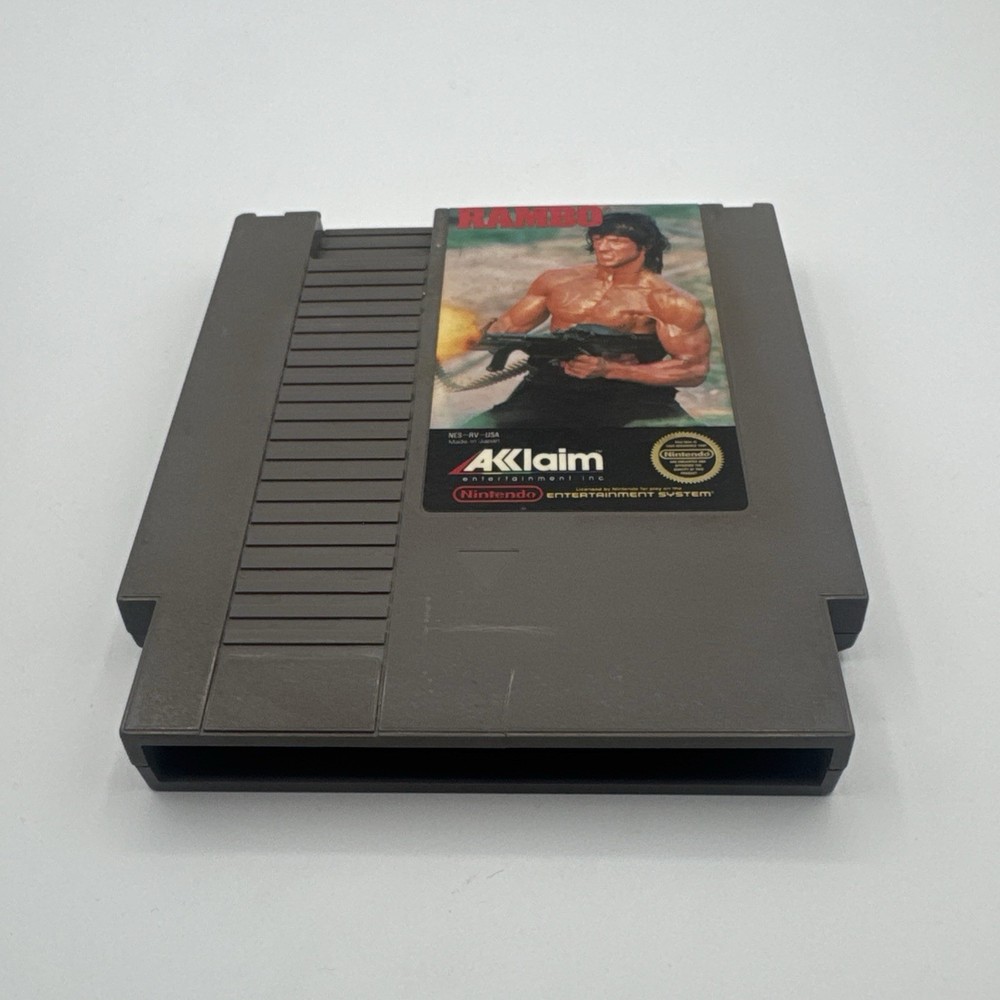 Rambo NES Nintendo Entertainment System Video Game Cartridge Only