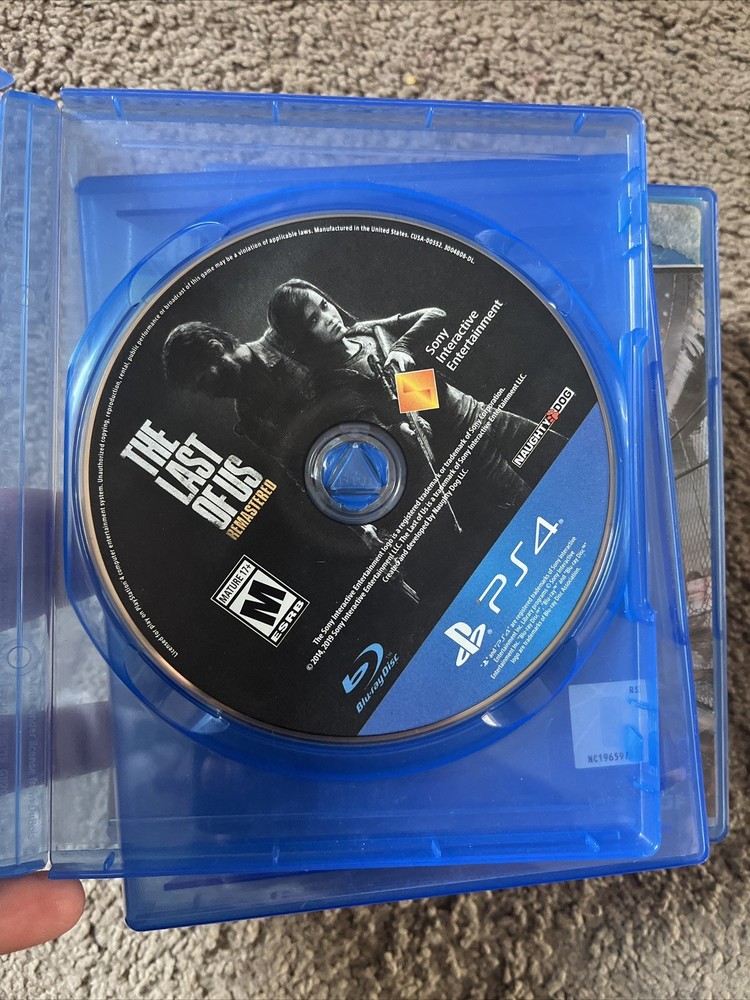 The Last of Us - Remastered (PS4, 2018) - Game Only