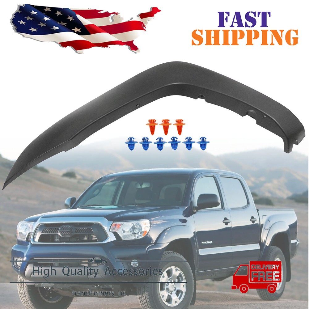 Fit Toyota Tacoma 05-15 Front Left Driver Side RH Fender Wheel Molding Trim