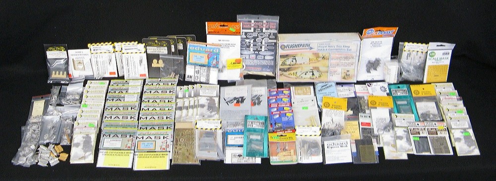 PAINT MASKS, WHITE METAL PARTS, RESIN SETS for 1/48 AIRCRAFT!!