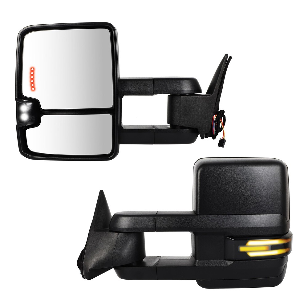 88-98 Chevy GMC Suburban Power Heated Mirror with Backup Lamp