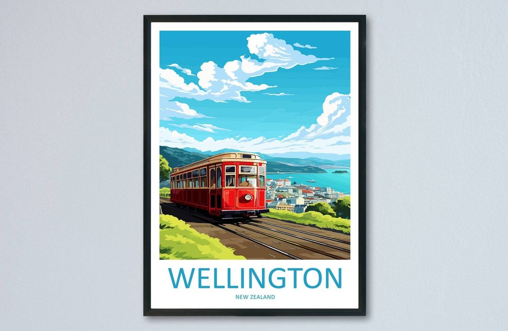 Wellington Travel Print Wall Art Wellington Wall Hanging Home Dcor Wellington