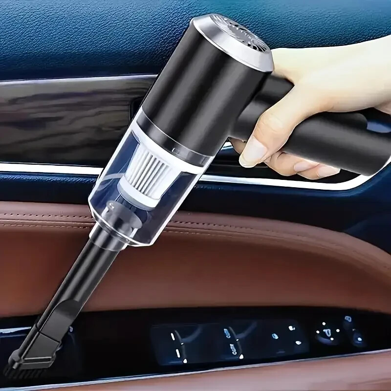 Powerful Cordless Handheld Cyclone Vacuum Cleaner - Strong Suction, Rechargeable