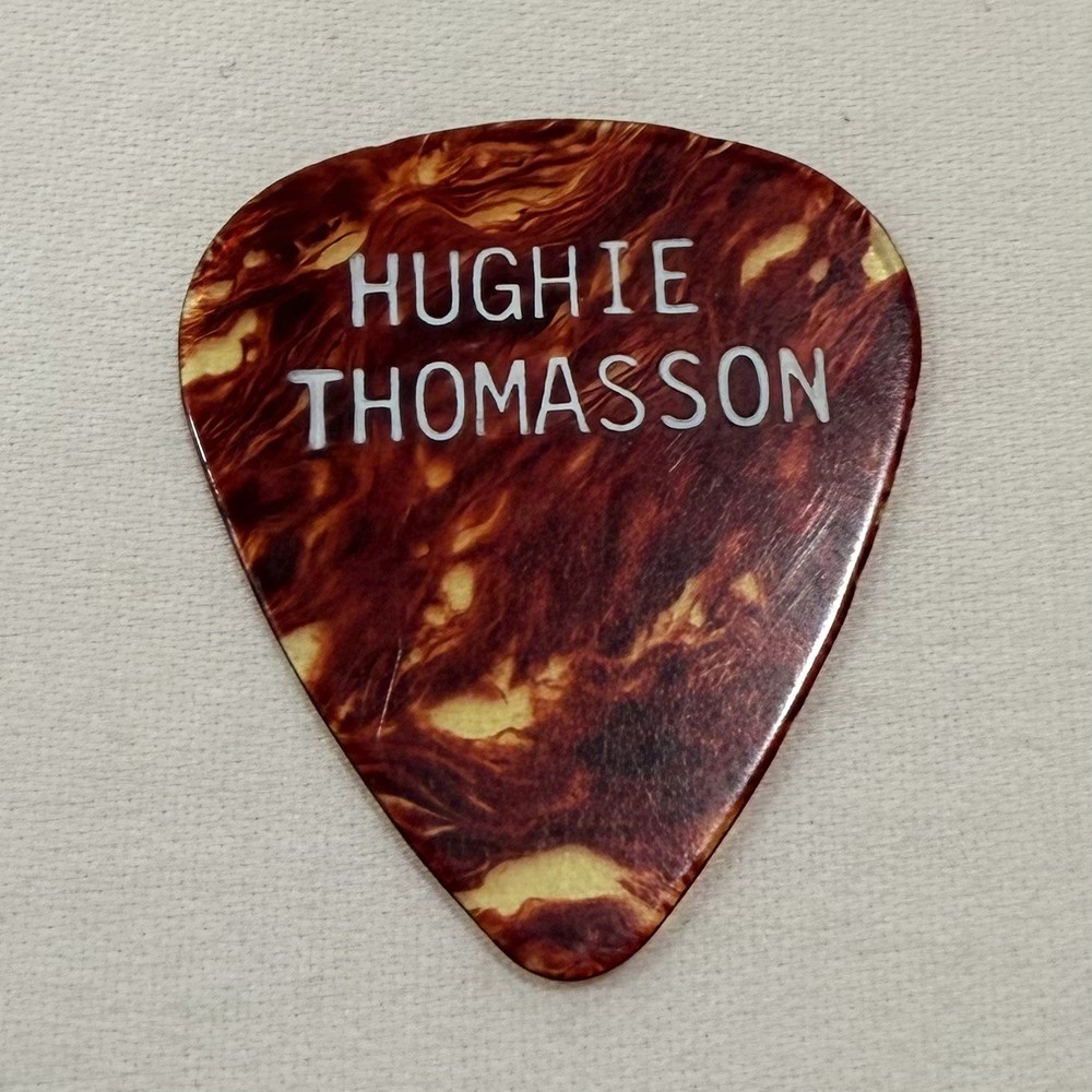 Vintage The Outlaws 1981 Hughie Thomasson Guitar Pick Ghost Riders Tour