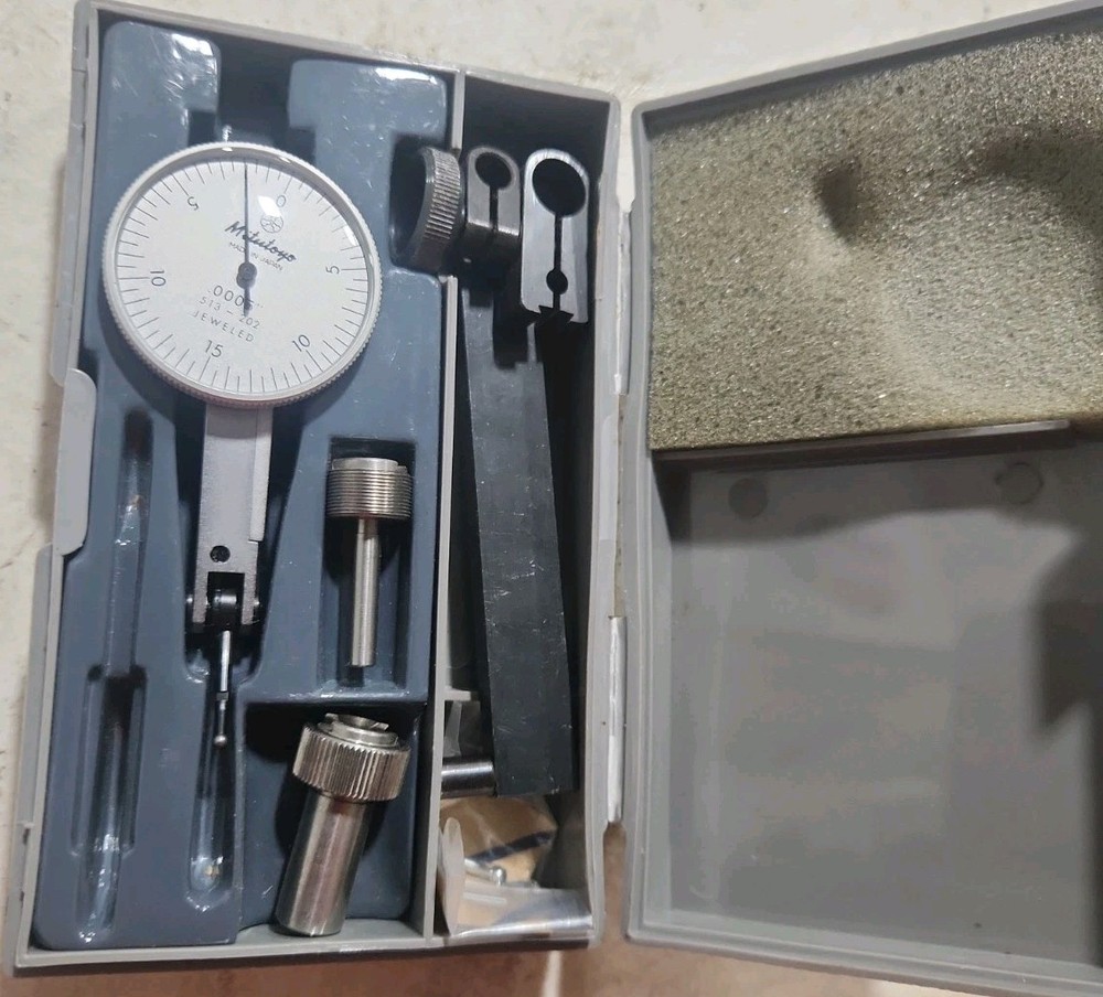 Mitutoyo 513-202 Dial Indicator .0005 Jeweled GC