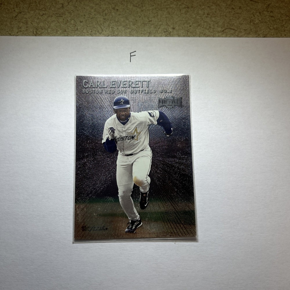 2000 Skybox Metal - Carl Everett #60