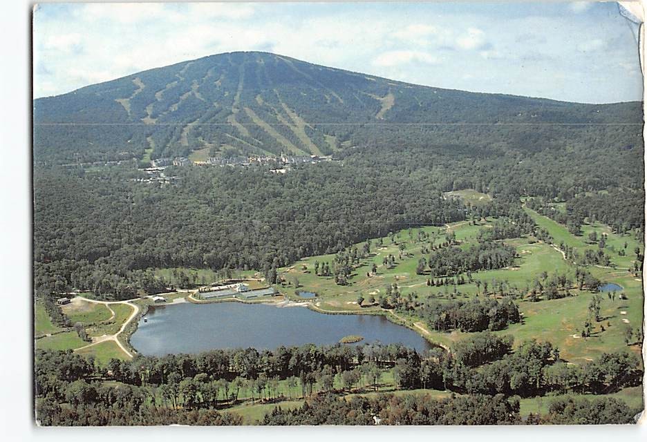 Postcard Stratton Mountain Vermont USA