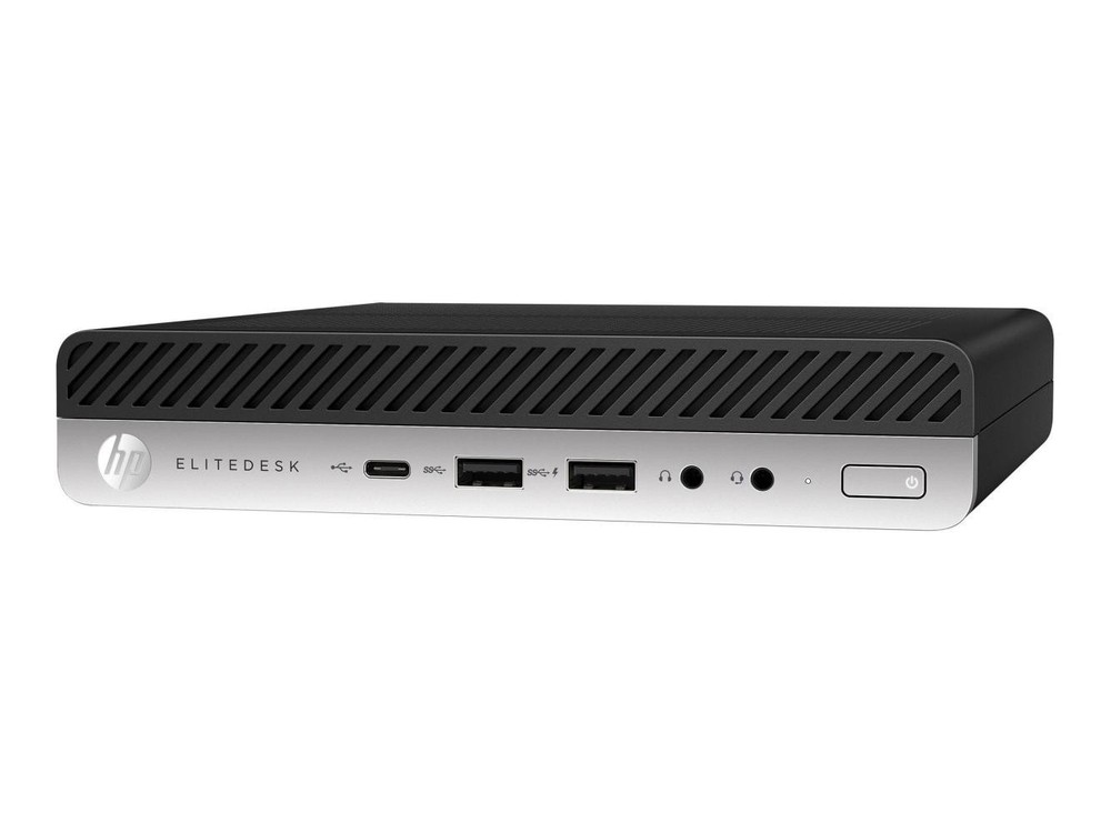 HP EliteDesk 800 G5 Desktop Mini Intel Core i5 9th Gen 16GB RAM Grade C No AC-image
