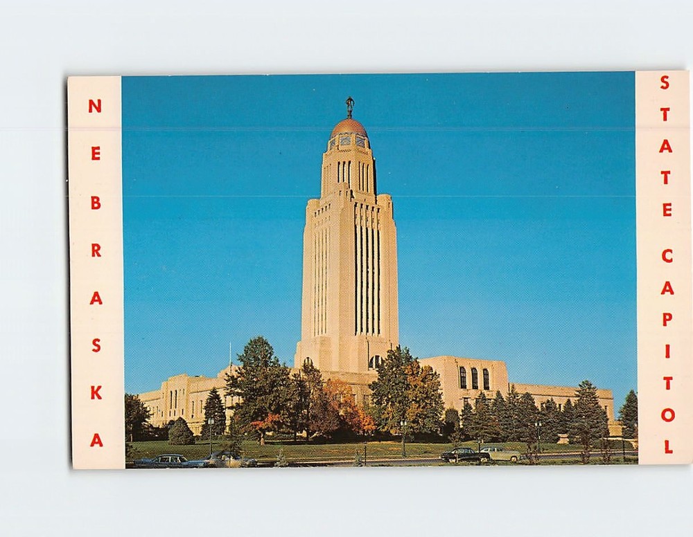 Postcard State Capitol Lincoln Nebraska