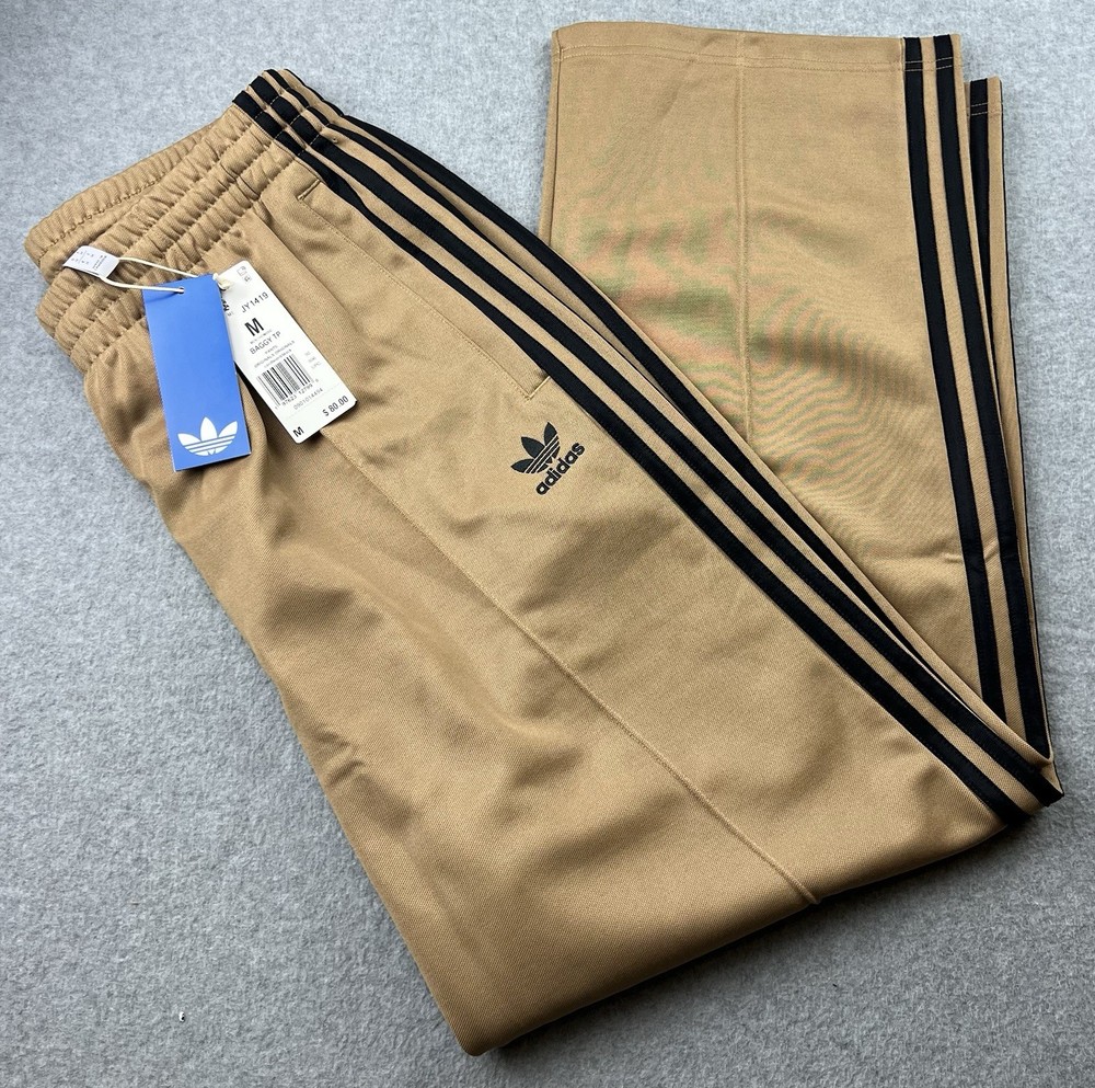 adidas Originals Adicolor BAGGY Fit Firebird Men’s Track Pants Size M JY1419 NWT