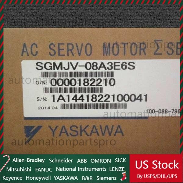 YASKAWA SGMJV-08A3E6S SGMJV08A3E6S Servo Motors Fast Shipping NEW
