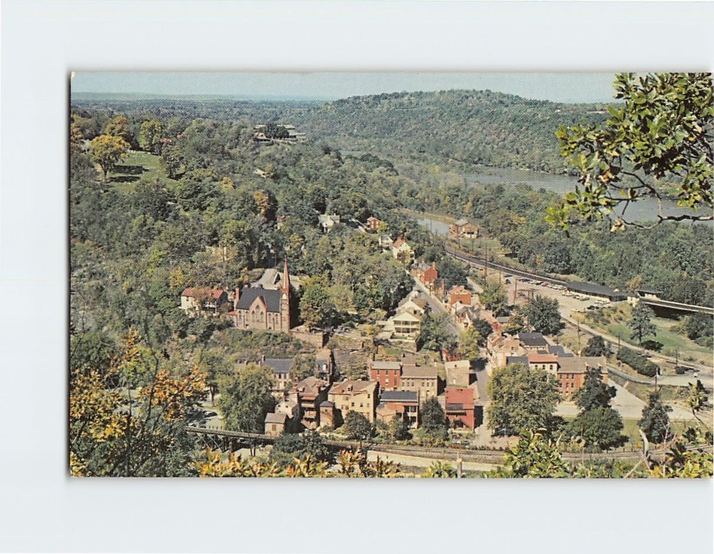 Postcard Harpers Ferry West Virginia USA