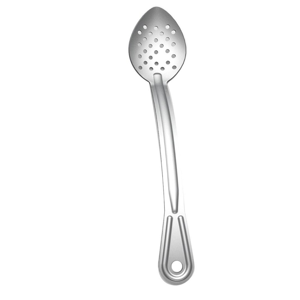 Browne Foodservice 4776 Renaissance Perforated Curved Serving Spoon