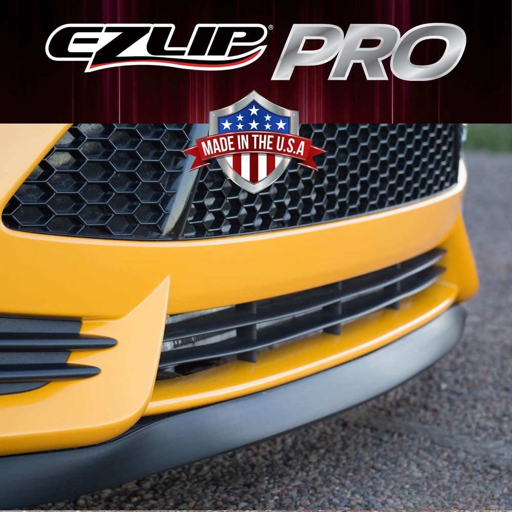 EZ Lip Front Splitter PRO - 2-inch Spoiler Body Kit Wing Trim Air Dam for Ford