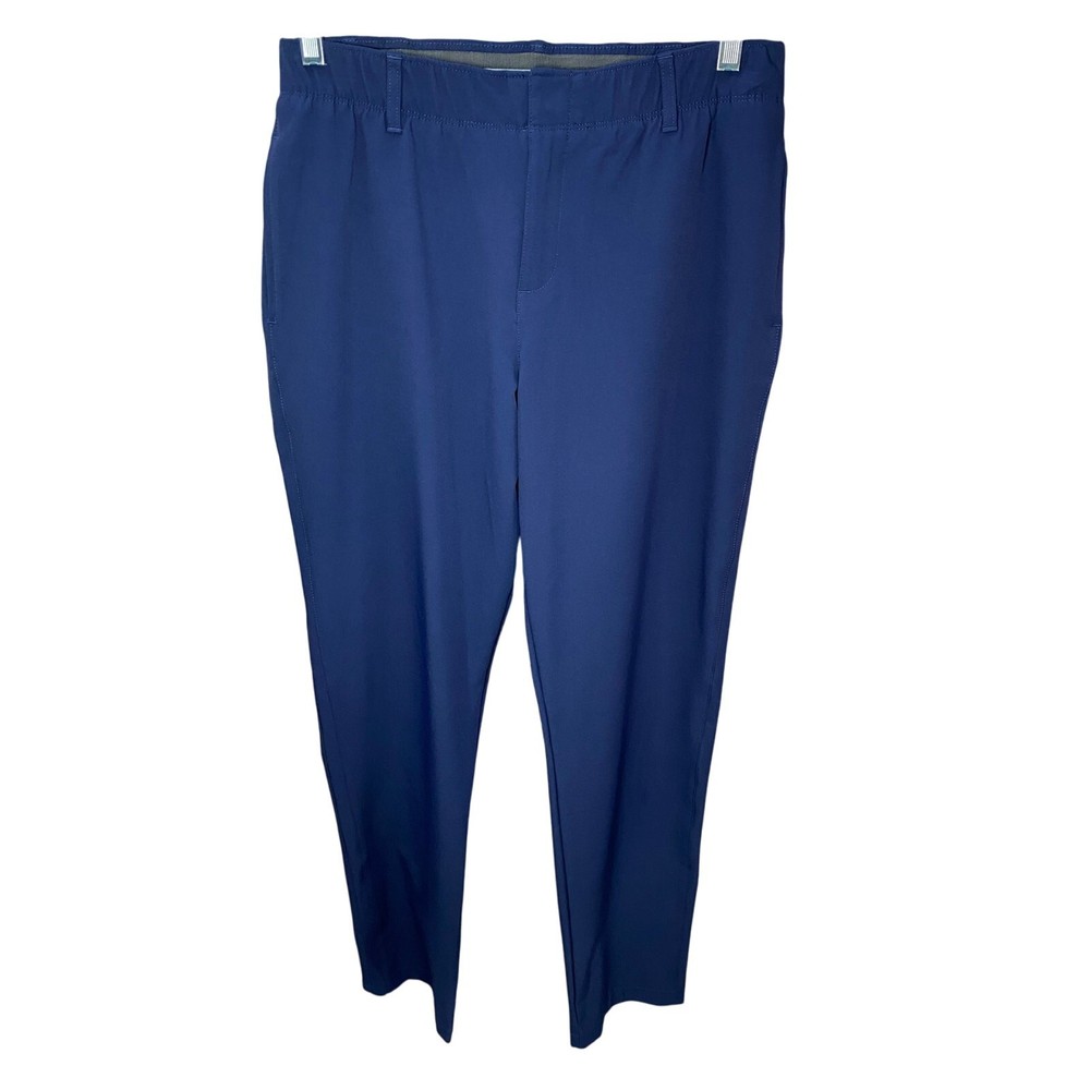 Under Armour Women’s Links Pants Size 10 Blue Golf Performance Stretch Casual