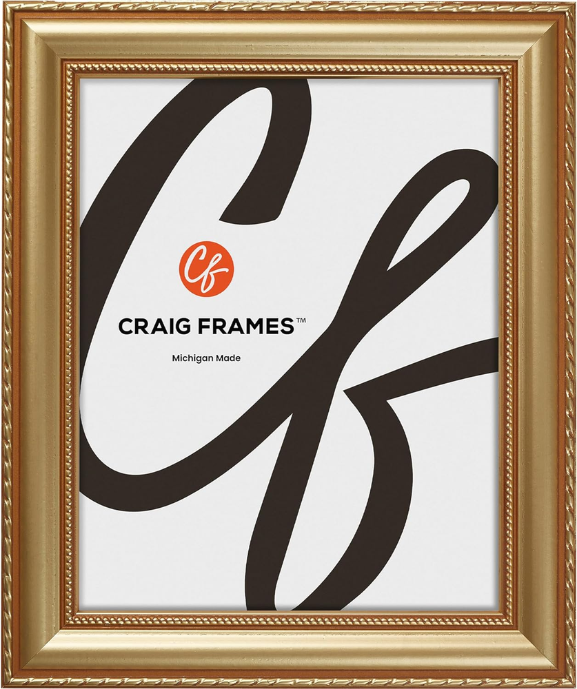 11x17 Victoria Ornate Gold Picture Frame with Protective Glass