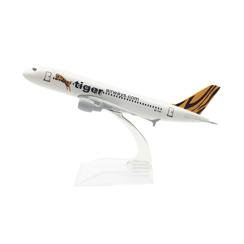 1/400 High Simulation Aircraft Singapore Tiger A320 Alloy Plane Model Airplane