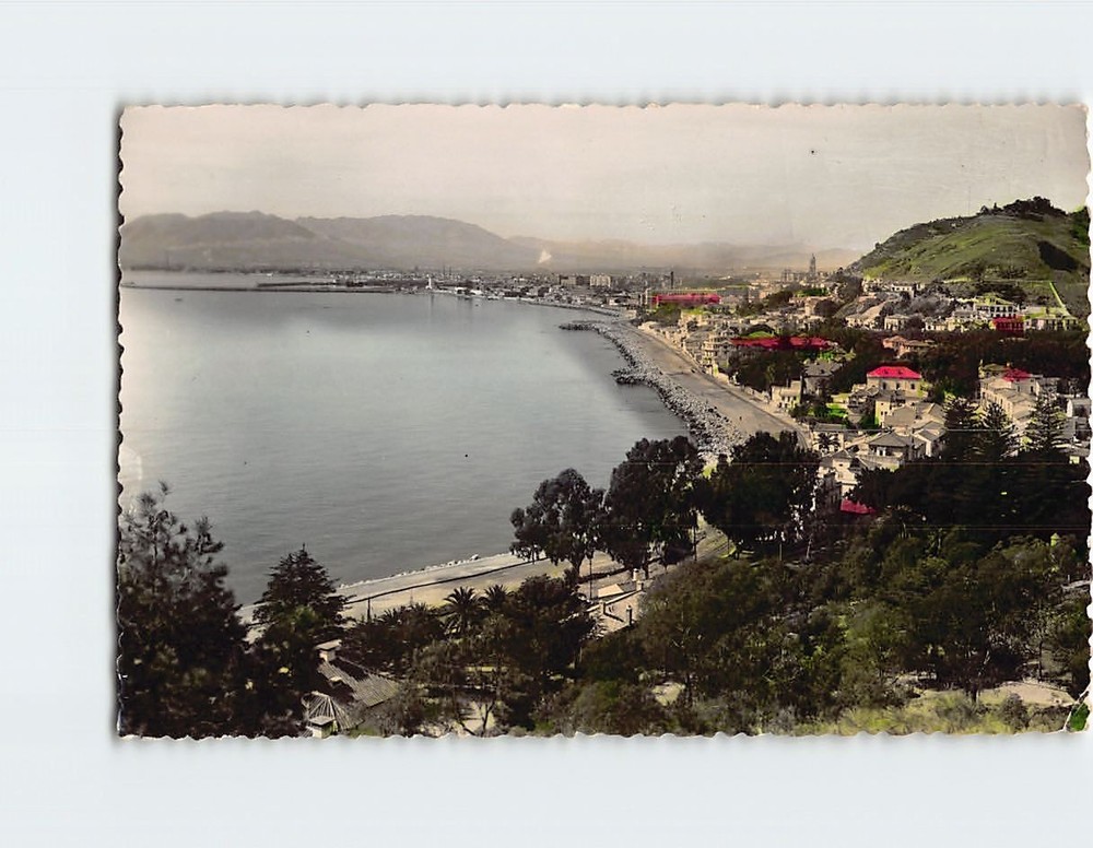 Postcard Paseo Maritimo Málaga Spain
