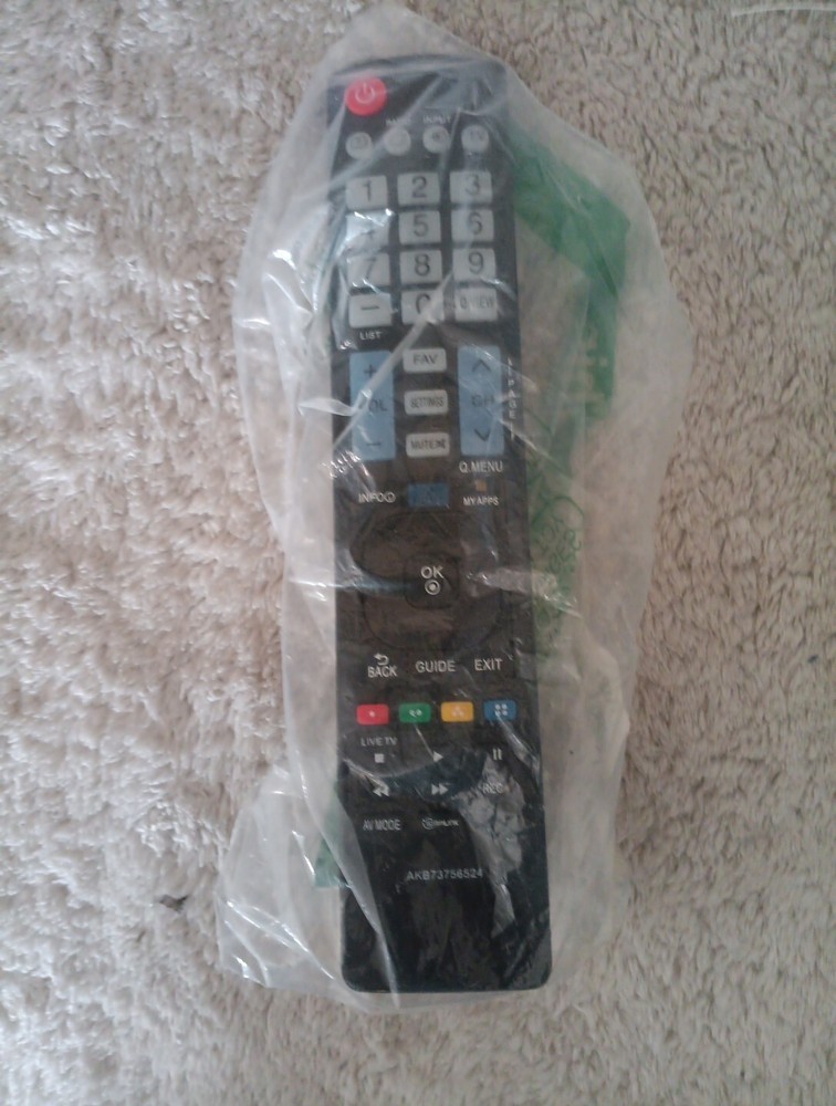 New AKB73756524 Replace Remote for LG TV 32LN5700 39LN5700 32LN570B 42LN5700