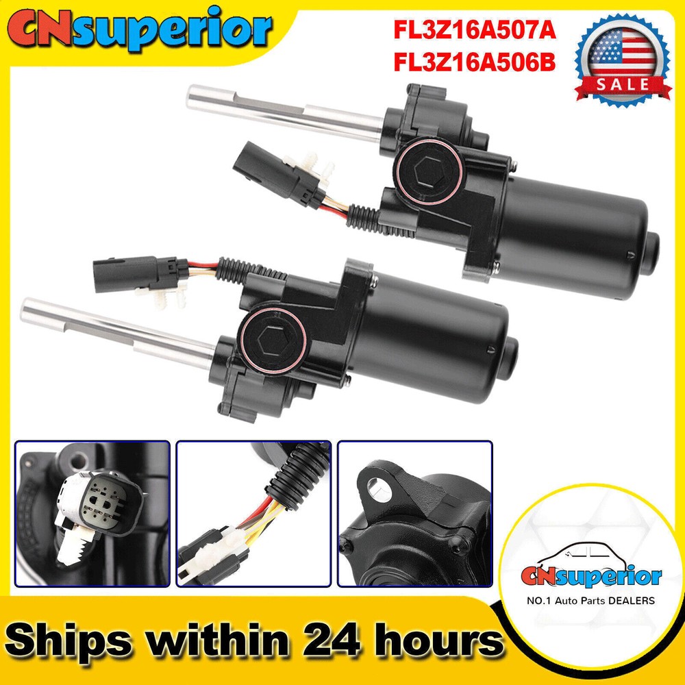 Driver Power Running Board Motor Pair Fits Ford F150 2015-2020 Left & Right Side