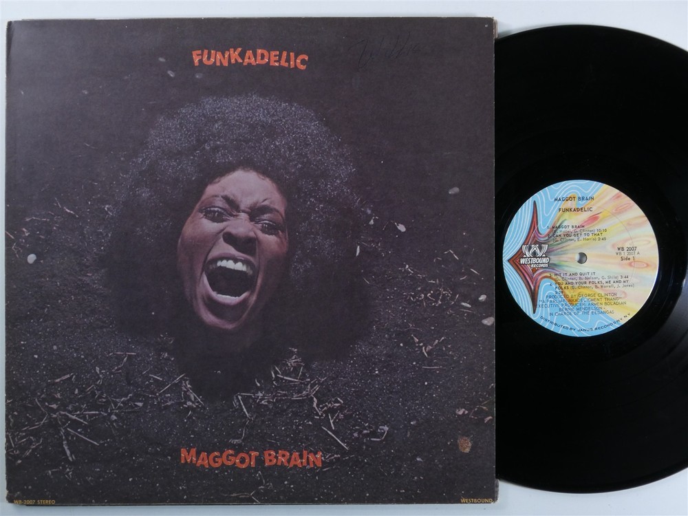 FUNKADELIC Maggot Brain WESTBOUND WB-2007 LP matte unipak i