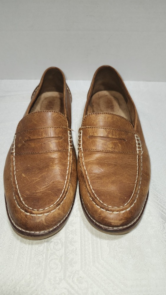 Sperry Top Siders Loafers Mens Brown Sz 9.5 W