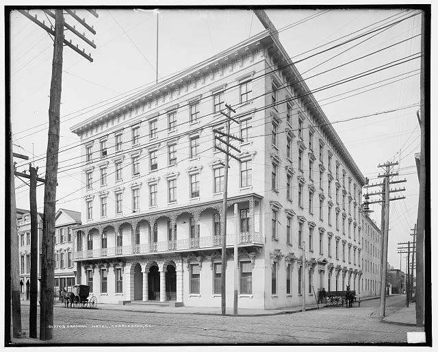 Photo:Charleston SC Gresham Hotel St John Hotel 1900s Historic Building