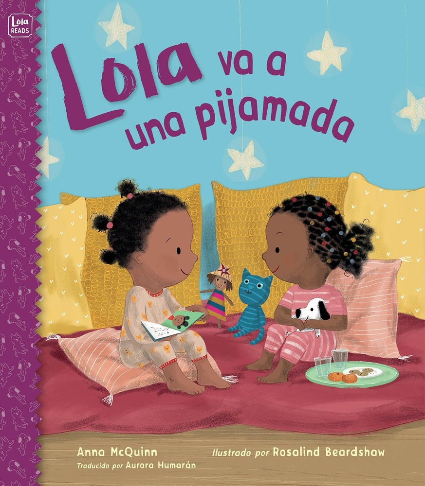 Lola va a una pijamada (Spanish Edition) (Lola Reads)