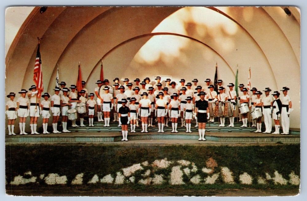Wisconsin Eau Claire Boys Drum and Bugle Corps Teenage Ambassadors Postcard