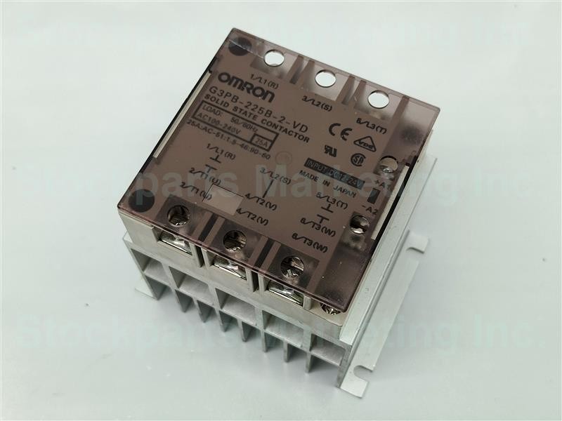 OMRON G3PB-225B-2-VD G3PB225B2VD Solid State Contactor AC100-240V 50/60Hz