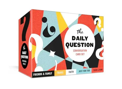 The Daily Question Conversation Card Set: 100 Meaningful Questions to Start Disc