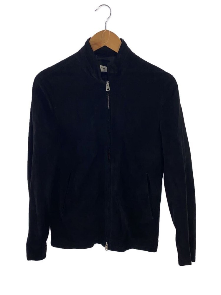 Sannino Genuine Leather Jacket Size 46 in Black Style 1306