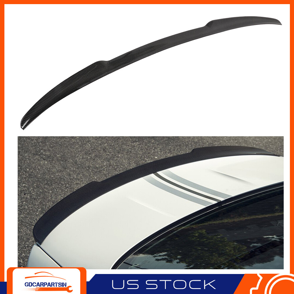 Fits 07-13 BMW E82 128i 135i Coupe Real Carbon Fiber Trunk Lid Spoiler Wing