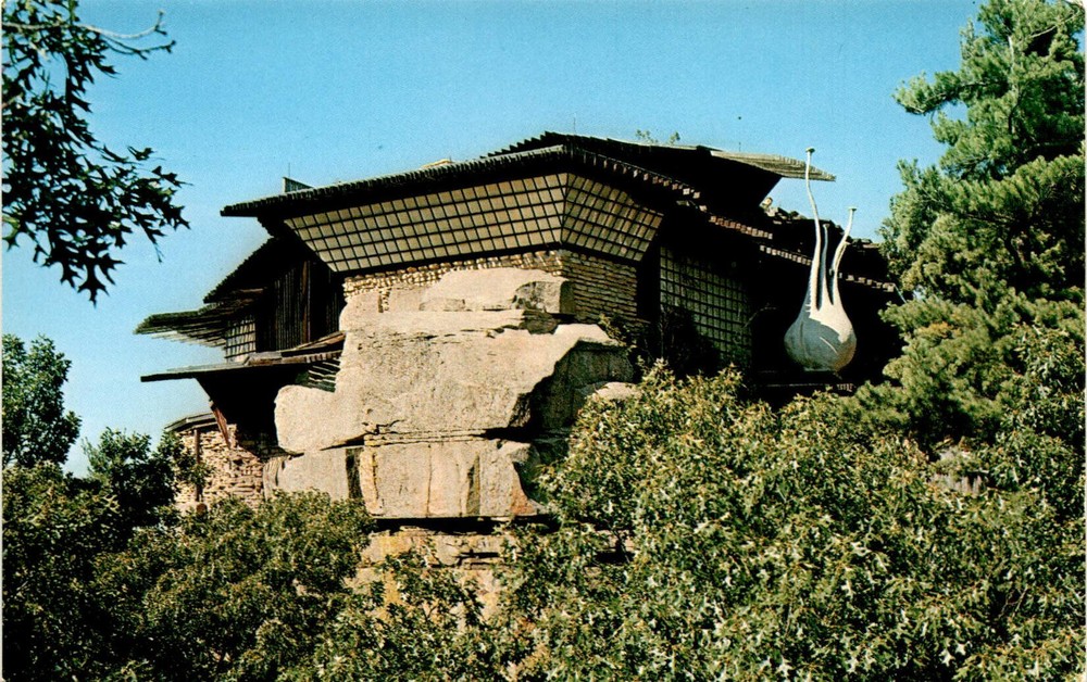 THE HOUSE ON THE ROCK, Spring Green, Wisconsin, Highway 23, Postcard