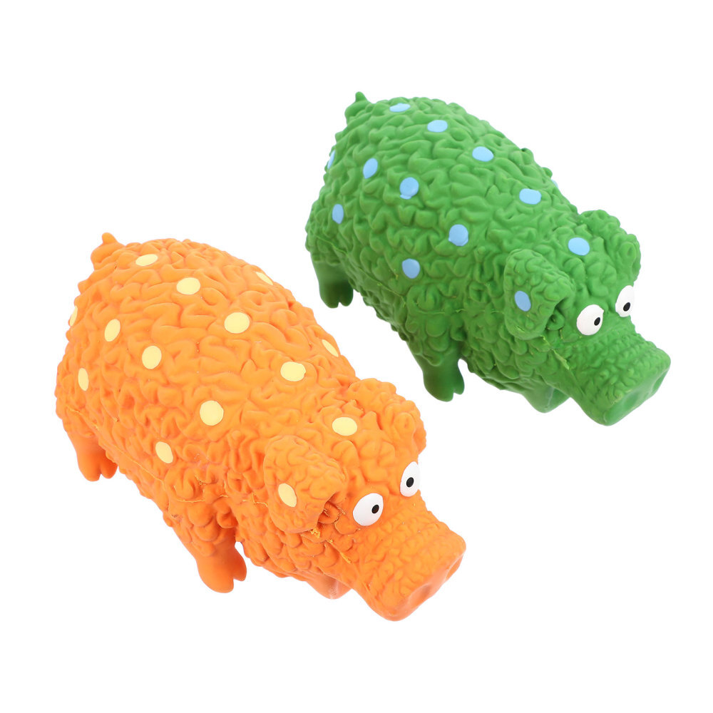 Juguetes molares para perros 2 piezas Juguete para masticar látex para perros Juguete para masticar entrenamiento para cachorros de látex