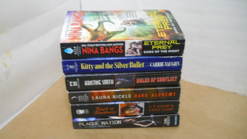 Lot of 6 Paranormal PBs ~ Nina Bangs  & others  VG/Fine~ Fast Shipping