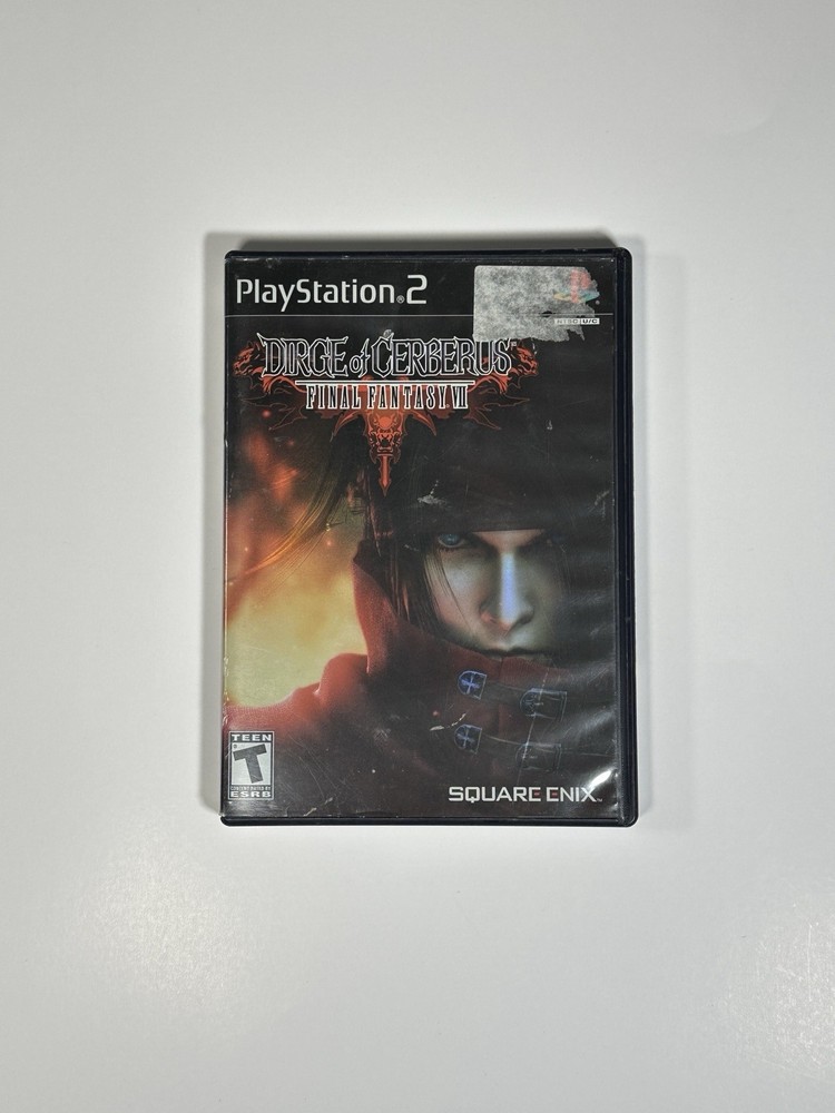 Final Fantasy VII: Dirge of Cerberus (Sony PlayStation 2, 2006) CIB Tested Works